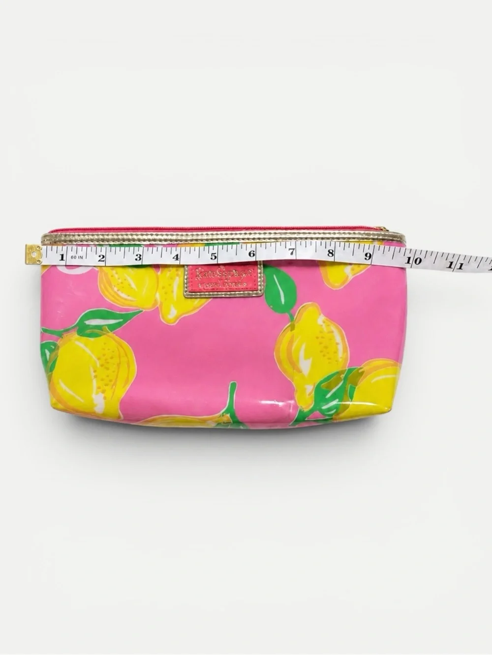 Lilly Pulitzer for Estée Lauder Lemon Cosmetic Bag + Fragrance Notepad Set